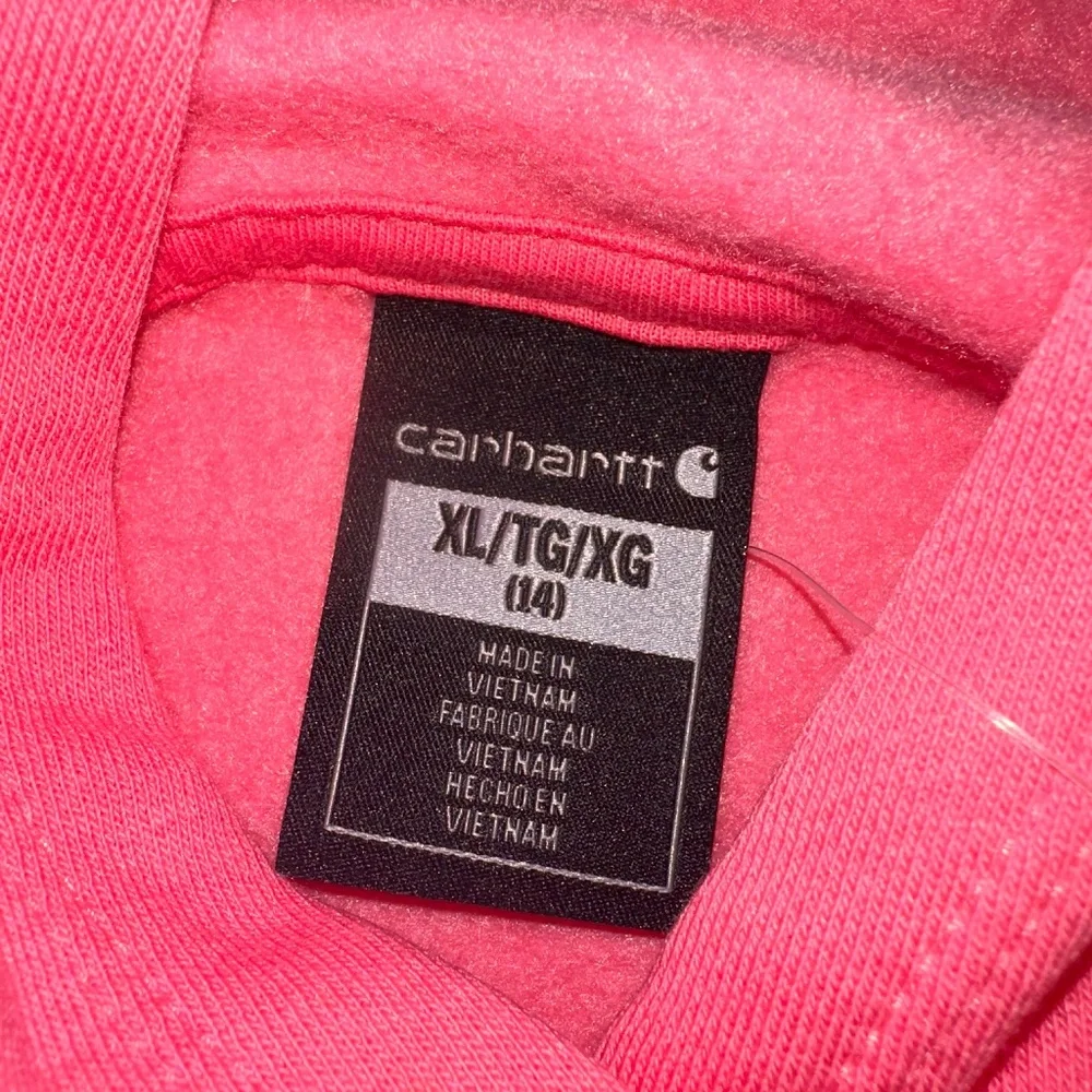 NWT Girls size XL-14 Carhartt Hoodie - Picture 3 of 5